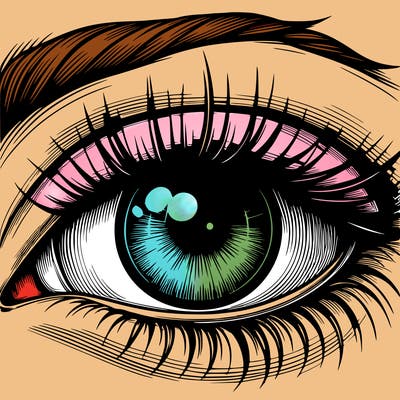 realistic eye
