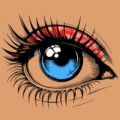 realistic eye