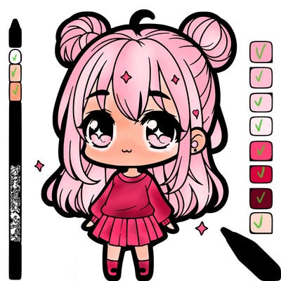 chibi girl
