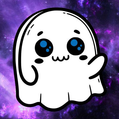 baby ghost face