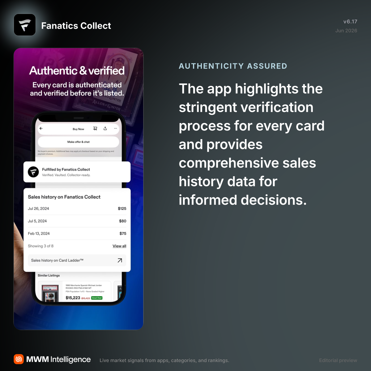 Fanatics Collect - Sports App | MWM