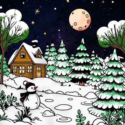 winter landscape