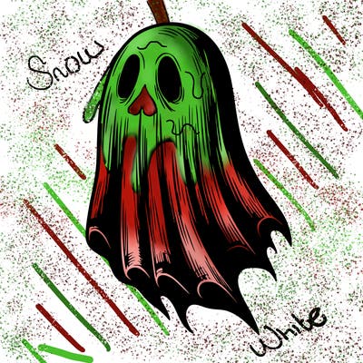 realistic creepy ghost