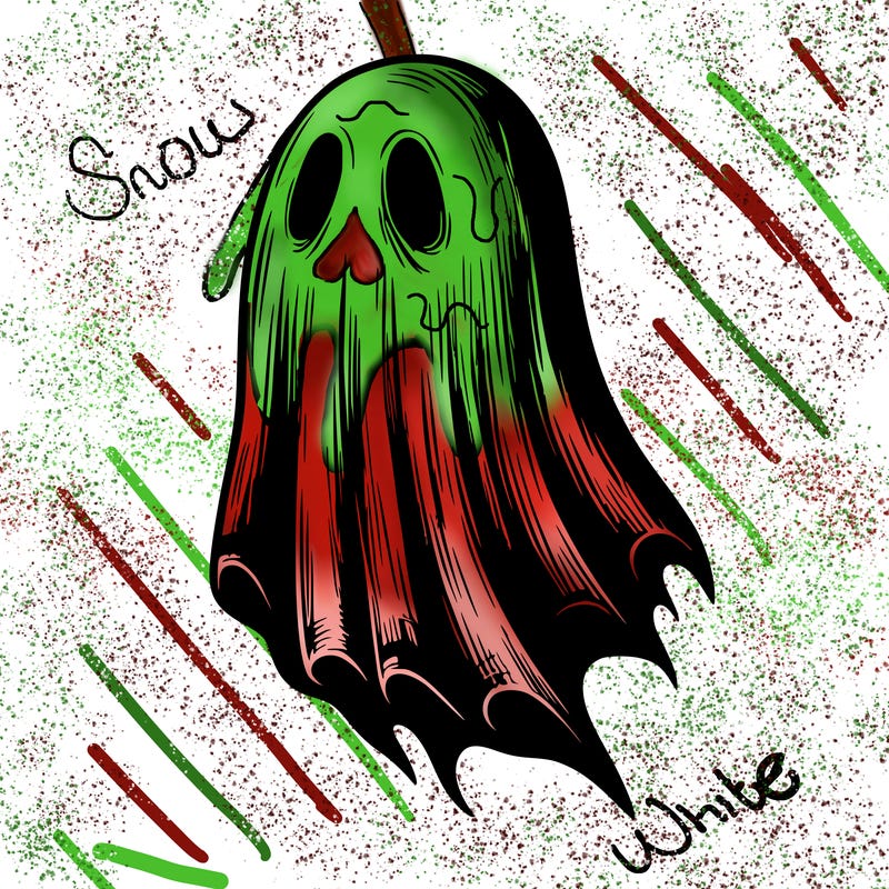 realistic creepy ghost