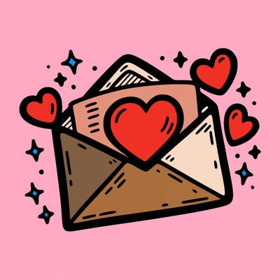 love letter envelope