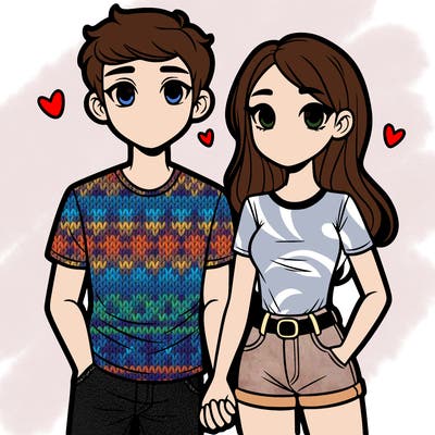 boyfriend and girlfriend