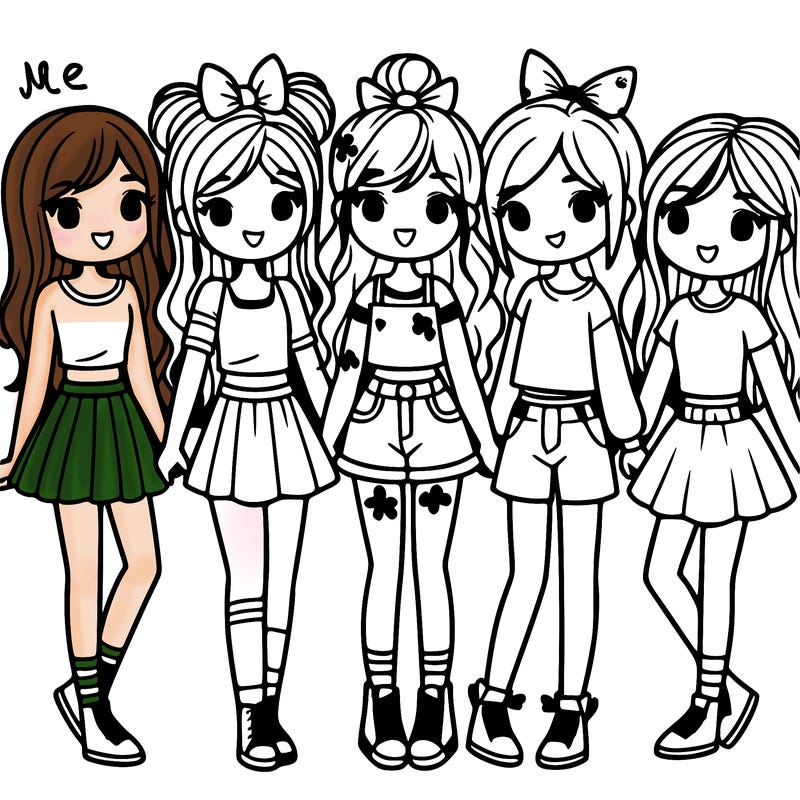 a girls friend group