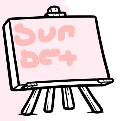 blank canvas