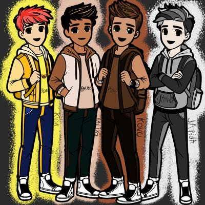teen boys