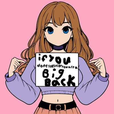 girl holding a blank sign in a long sleeve crop top
