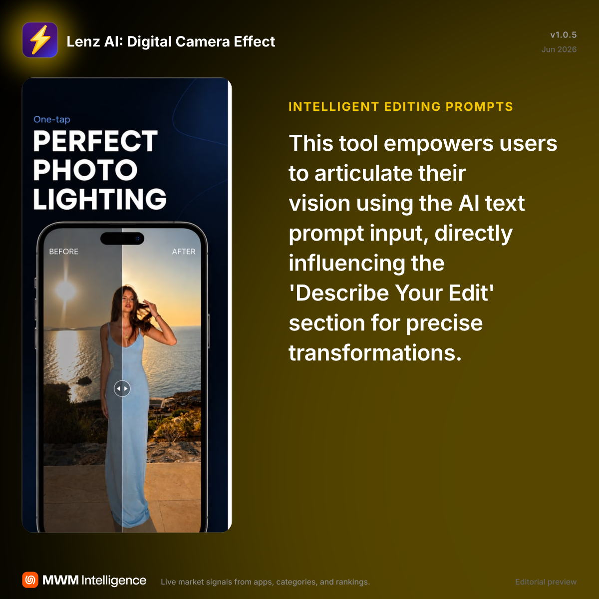 Lenz AI: Digital Camera Effect - Photo & Video App | MWM