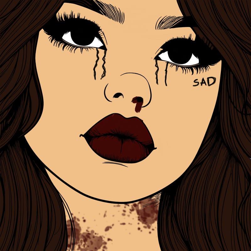 really realistic girl with lips