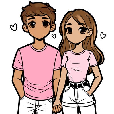 boyfriend and girlfriend