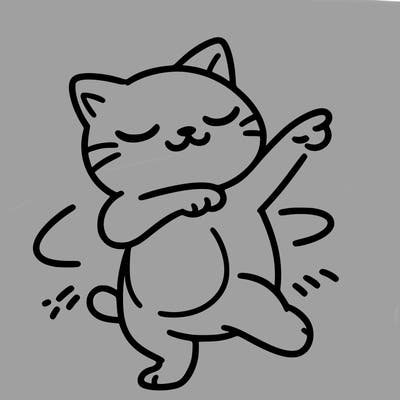 cat dancing