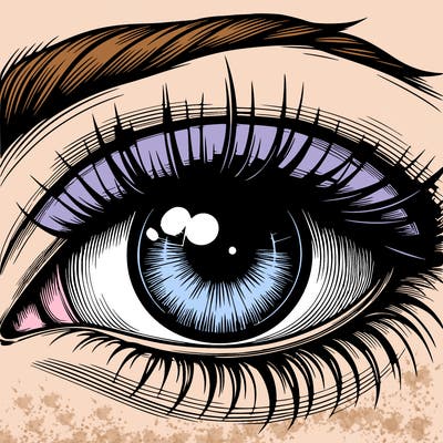 realistic eye