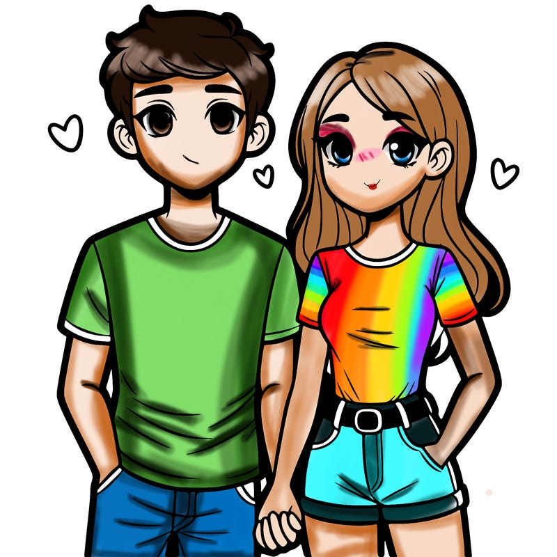 boyfriend and girlfriend