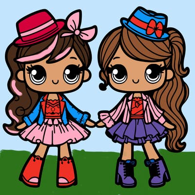 best friends fashion