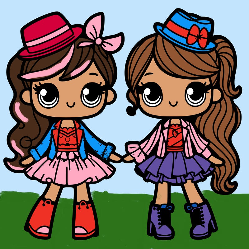 best friends fashion