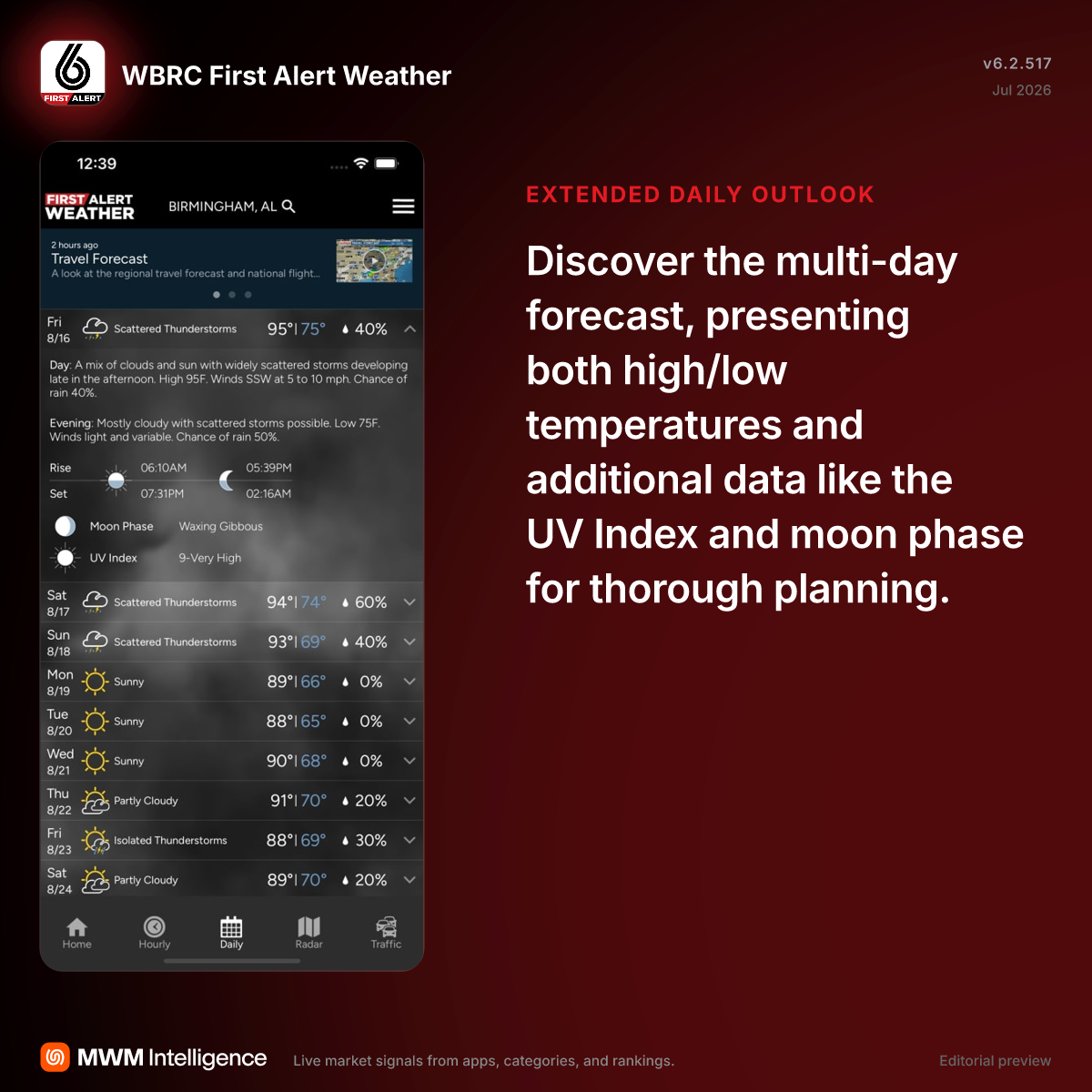 WBRC First Alert Weather - Weather App | MWM