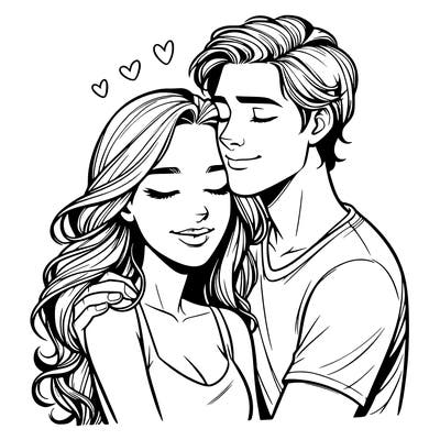 realistic couple