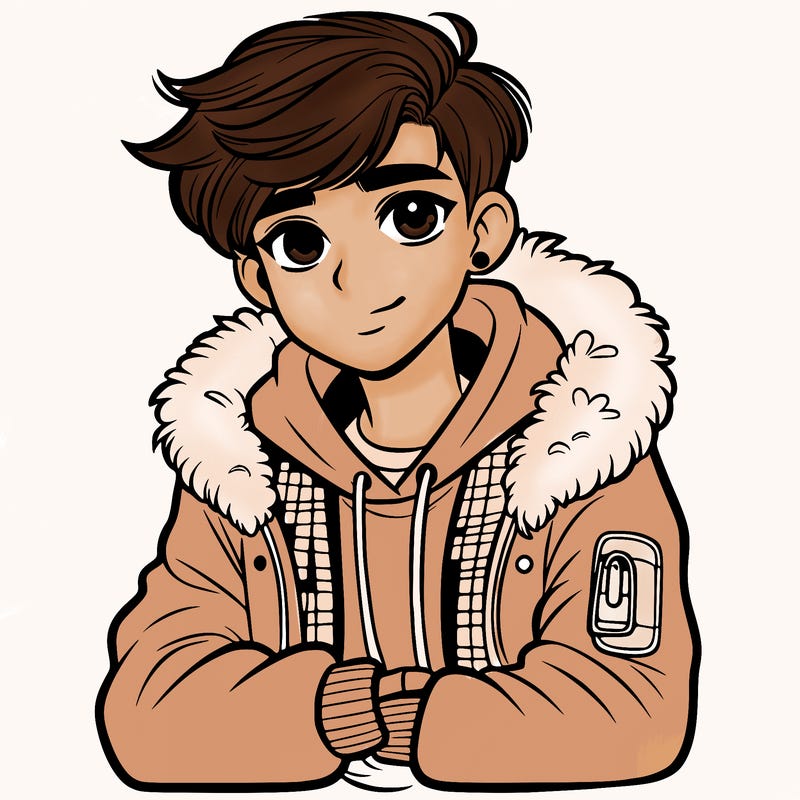 stylish teenager