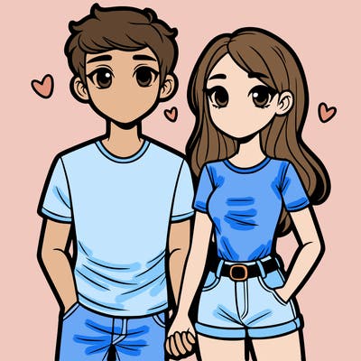 boyfriend and girlfriend