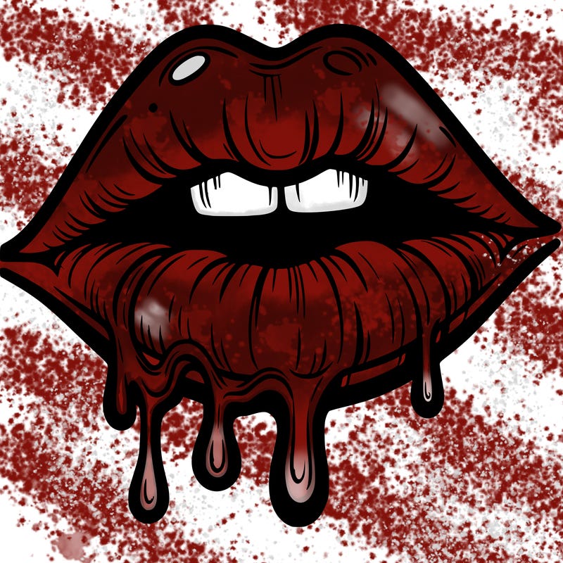 lips that look realistic and drip