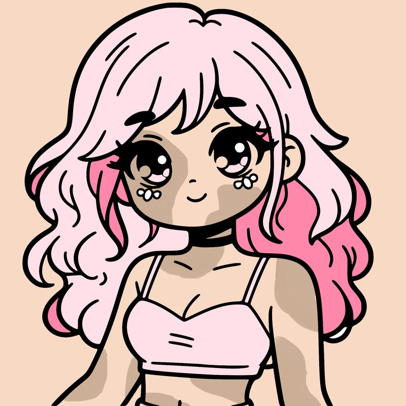 girl in a cute crop top