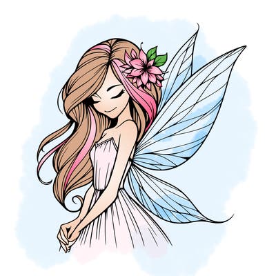 realistic fairy