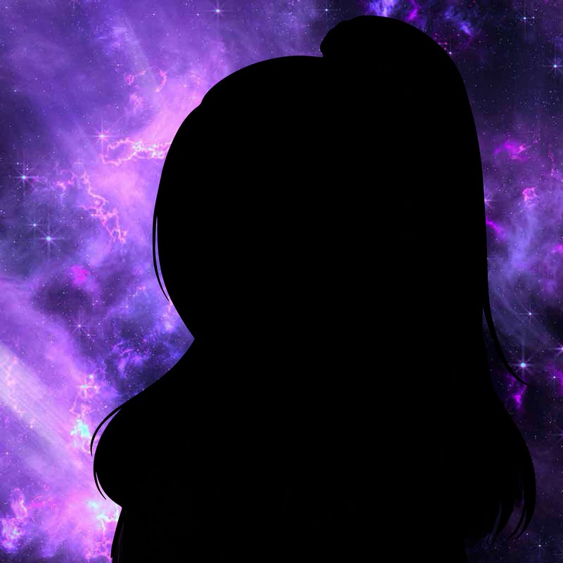 realistic girl with a high ponytail