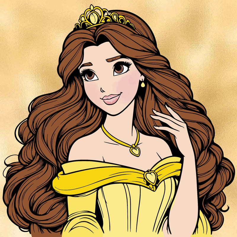 realistic disney princess