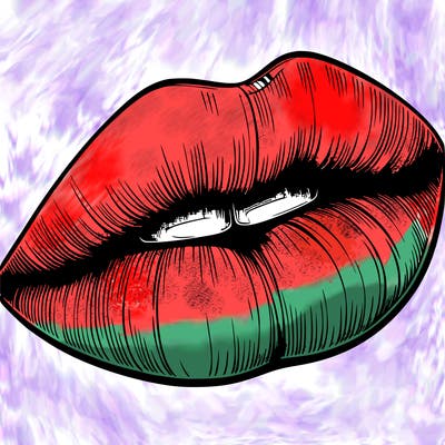 realistic lips