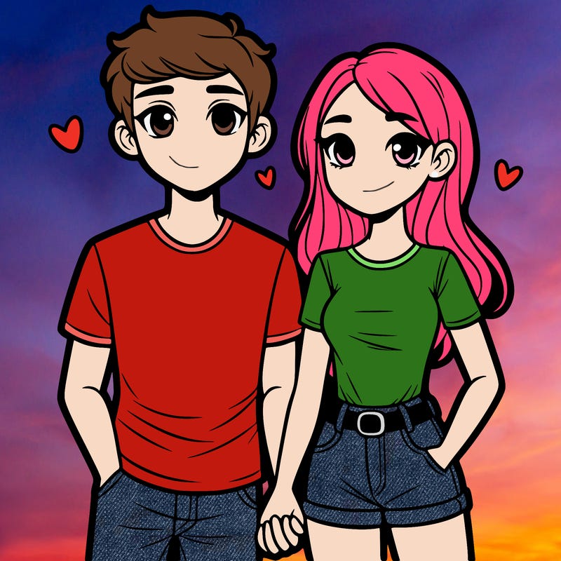 boyfriend and girlfriend