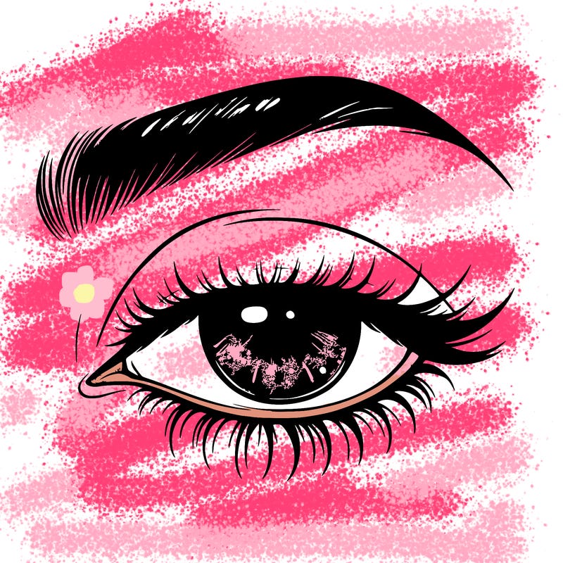 eye closed realistic