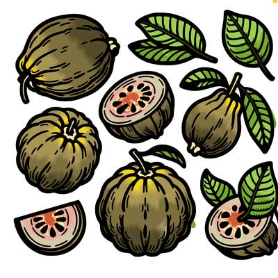 some  of  guava fruit