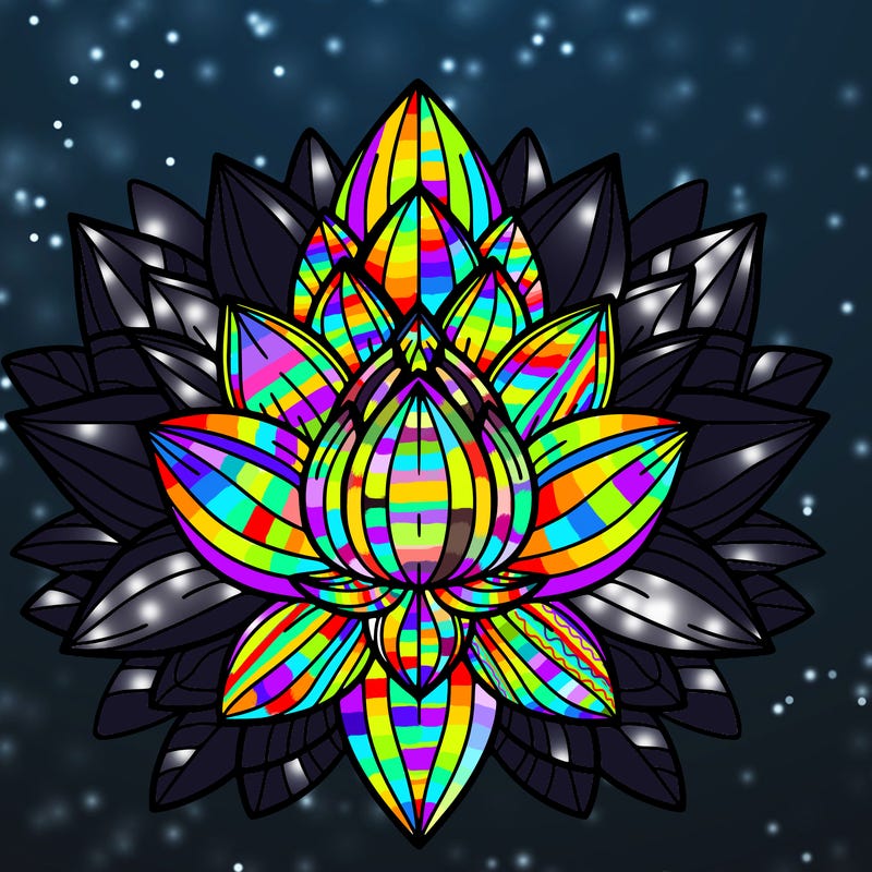 lotus flower mandala