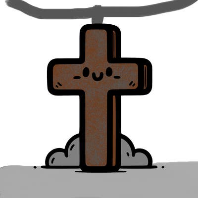 simple christian cross