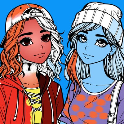 realistic teenager girls