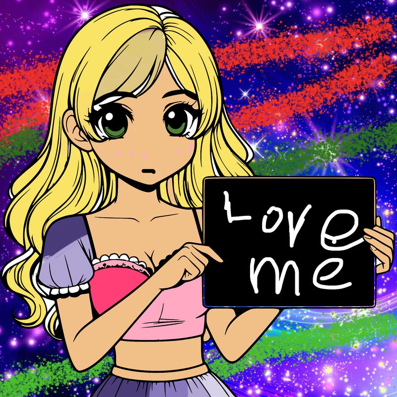 realistic pretty girl holding blank sign