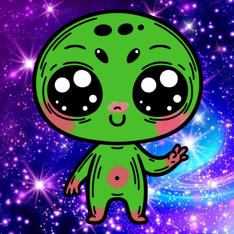 alien cute