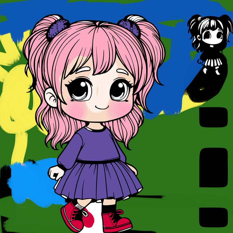 realistic little girl