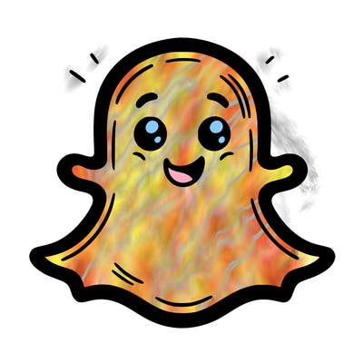 regular snapchat logo