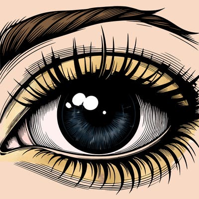 realistic eye
