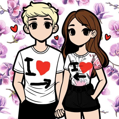 boyfriend and girlfriend
