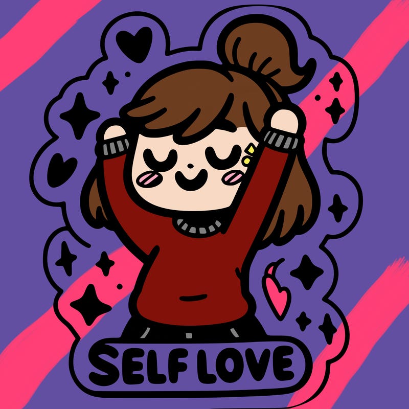 self-love sticker