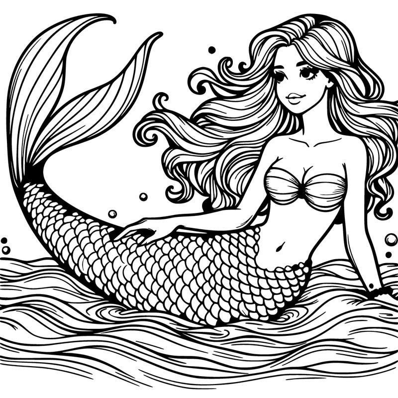 mermaid realistic