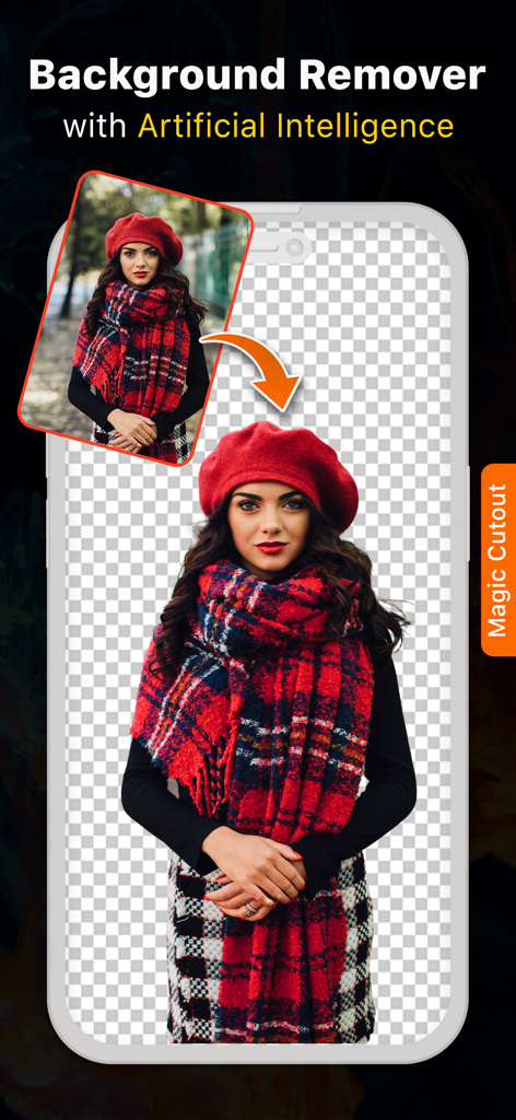 Background Changer: Auto Erase - Herramienta de eliminación de fondos con IA para recorte automático de fotos