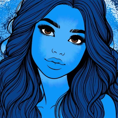 beautiful realistic girl