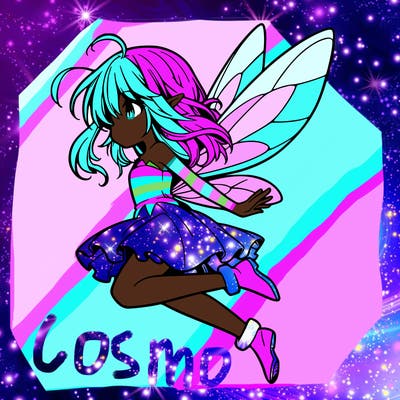 manga fairy flying