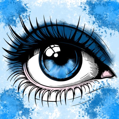 realistic eye